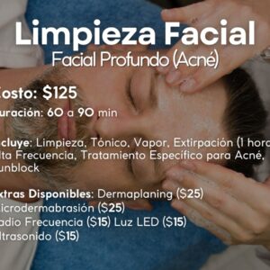 Paquete: Facial Profundo ACNÉ