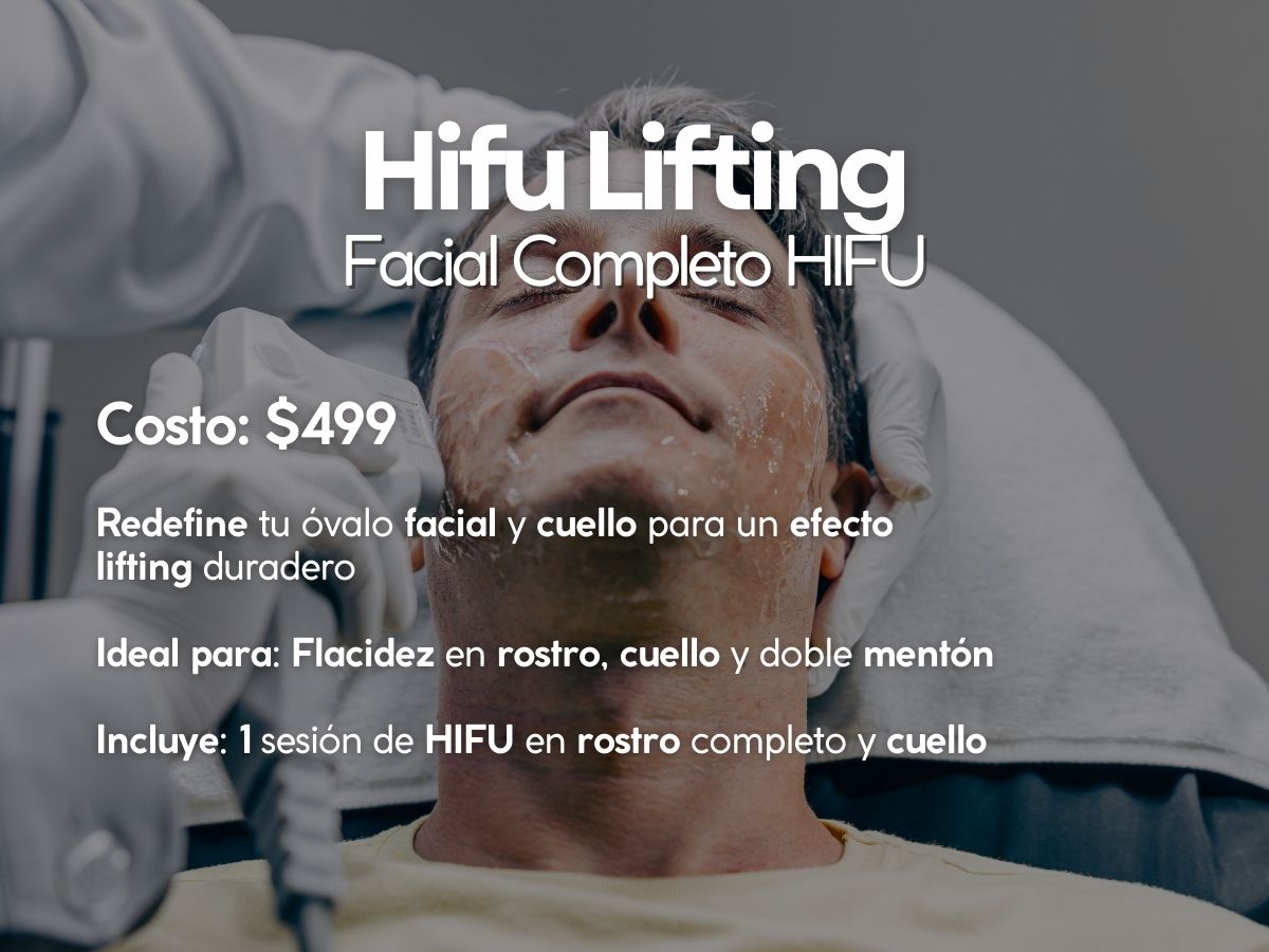 Paquete: Lifting Facial Completo HIFU