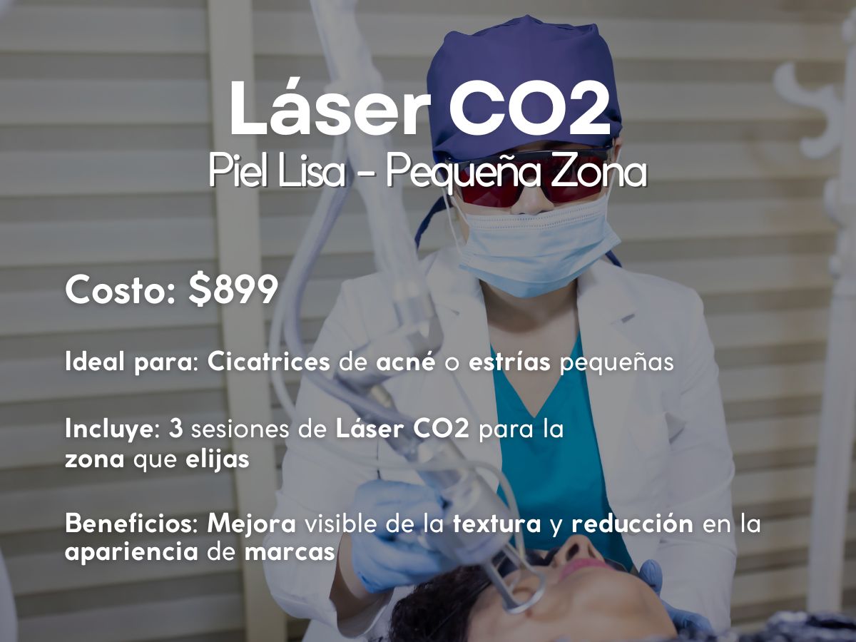 Paquete: Piel Lisa – Pequeña Zona