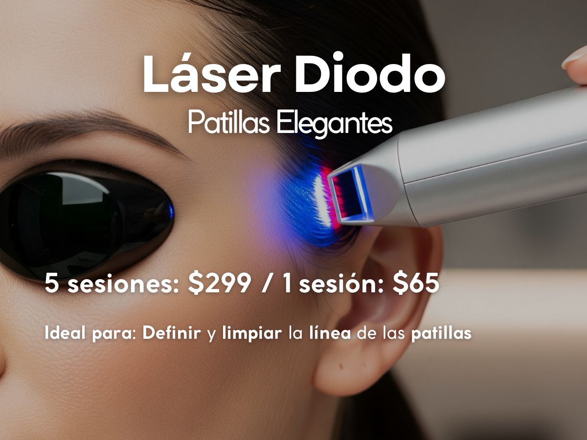 Paquete: Patillas Elegantes