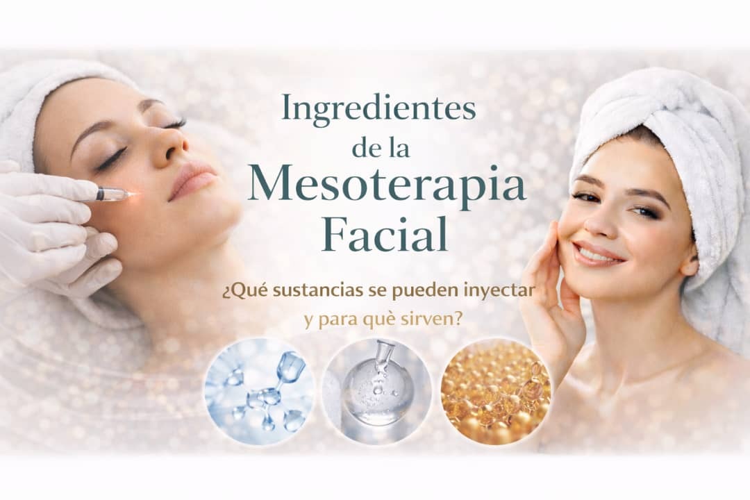 Ingredientes de la mesoterapia facial