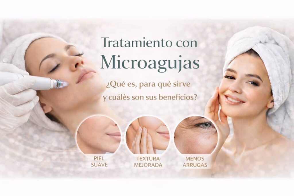 Tratamiento profesional con microagujas para renovación cutánea y mejora de la textura de la piel en Waydimar Sthetic Solution