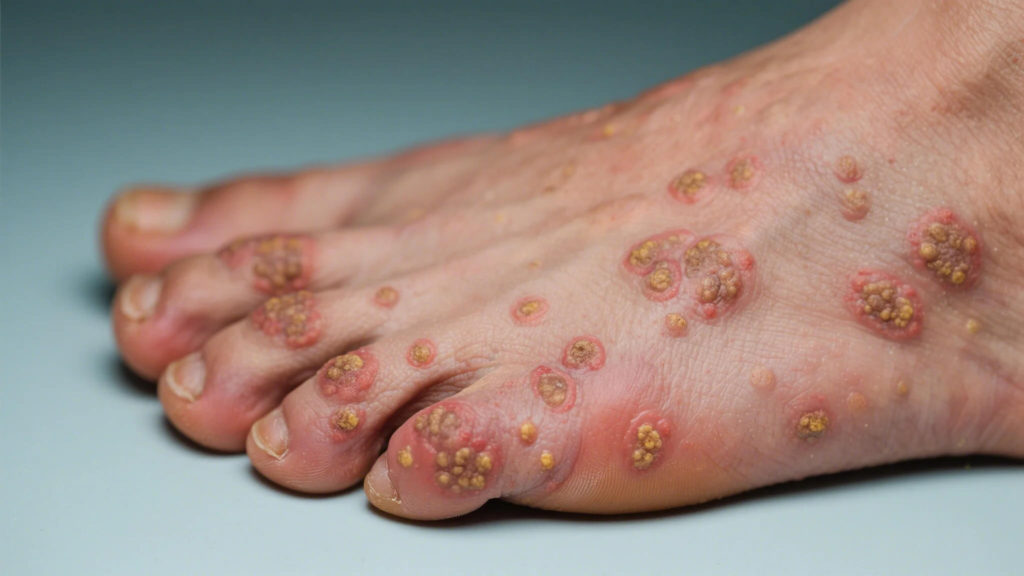 Galería de verrugas comunes, plantares, planas, filiformes y genitales.