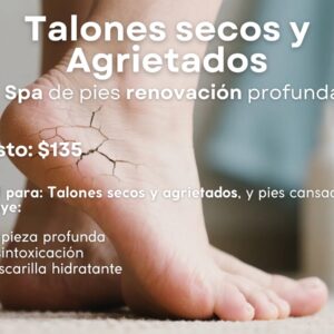 Paquete: Spa de pies renovación profunda