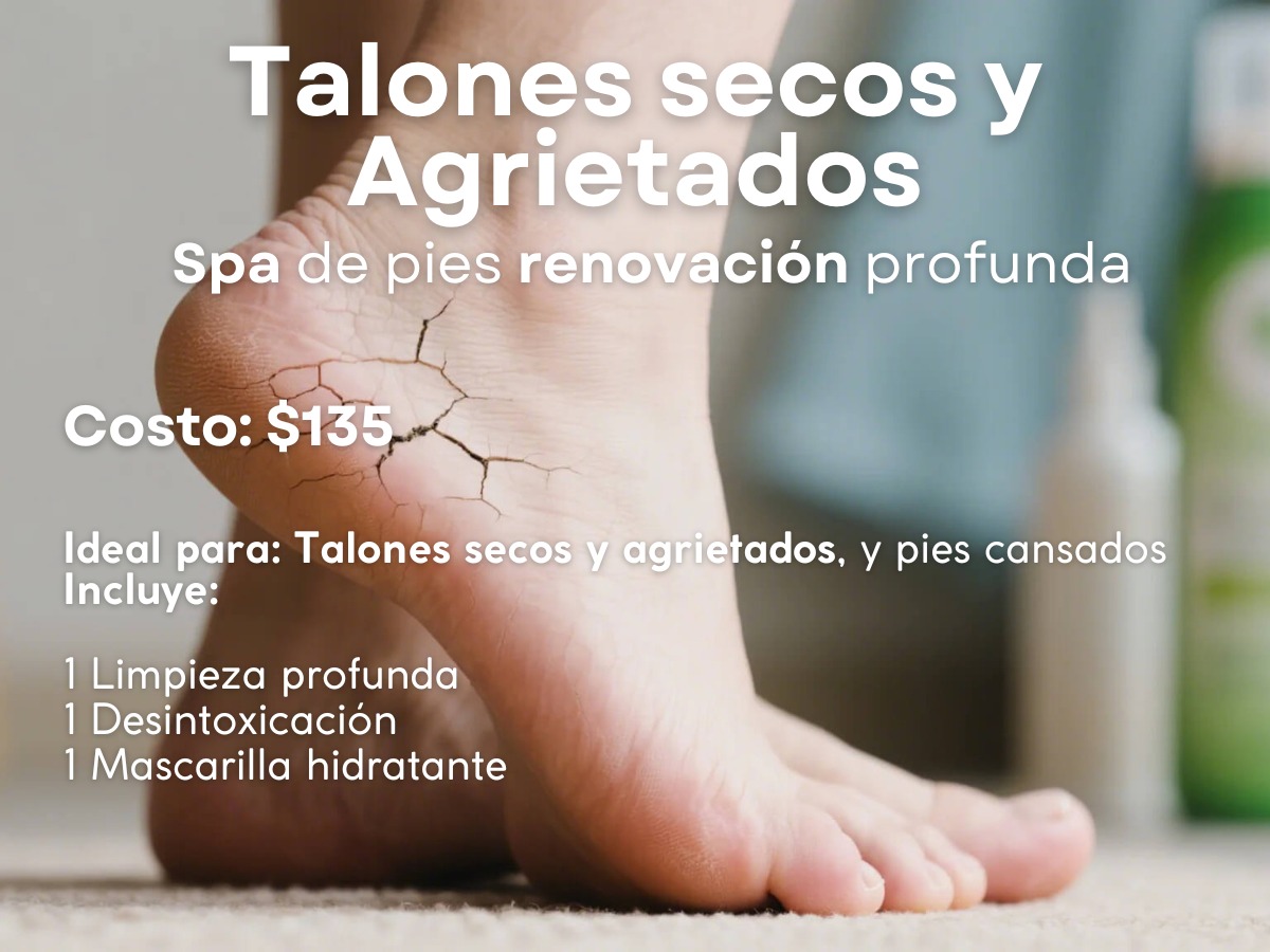 Paquete: Spa de pies renovación profunda