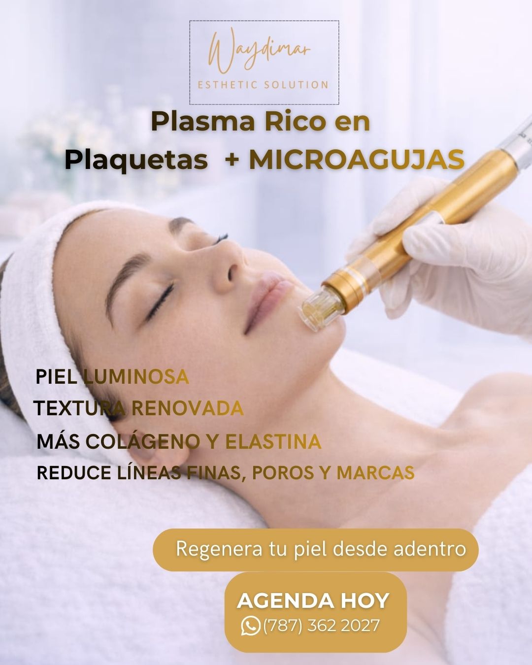 Piel luminosa y renovada con PRP.