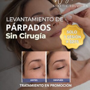 párpados sin cirugía Vega Alta para mejorar mirada cansada y firmeza del área ocular
