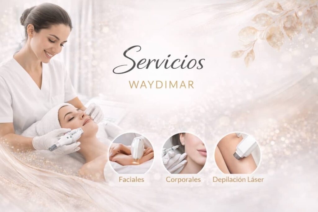 Servicios de estética avanzada y tratamientos faciales y corporales en Waydimar Sthetic Solution