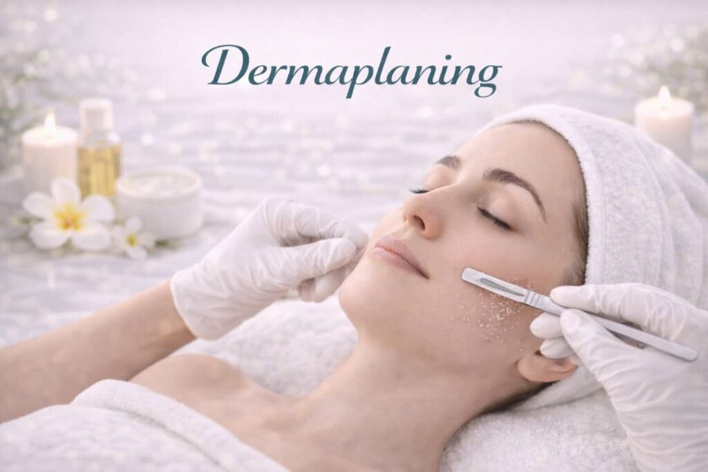 Tratamiento de dermaplaning profesional para exfoliar y suavizar la piel en Waydimar Sthetic Solution