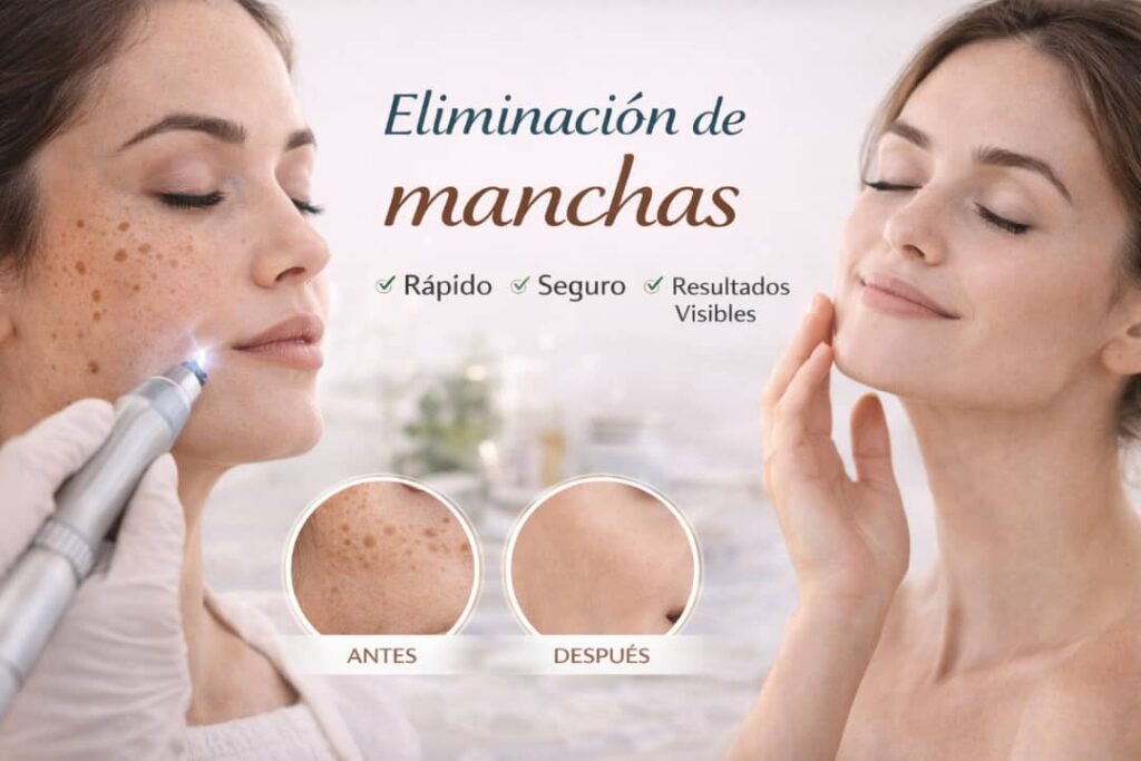Tratamiento profesional para la eliminación efectiva de manchas en la piel en Waydimar Sthetic
