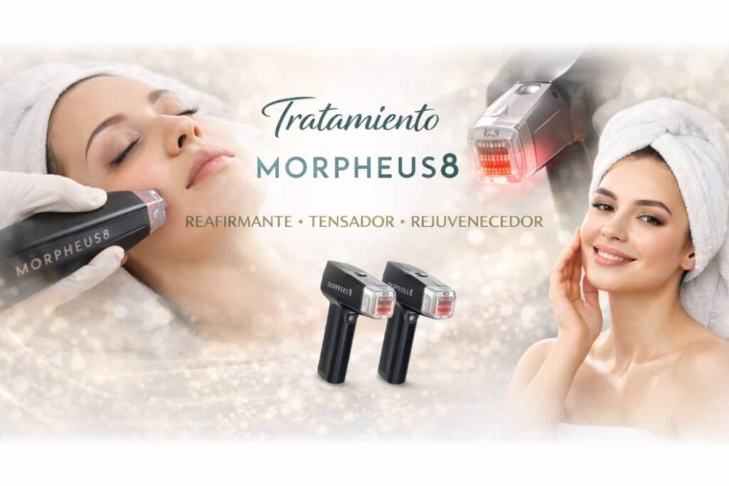 Tratamiento avanzado de Morpheus8 aplicado por profesionales para eliminar flacidez y cicatrices de acné en Vega Alta