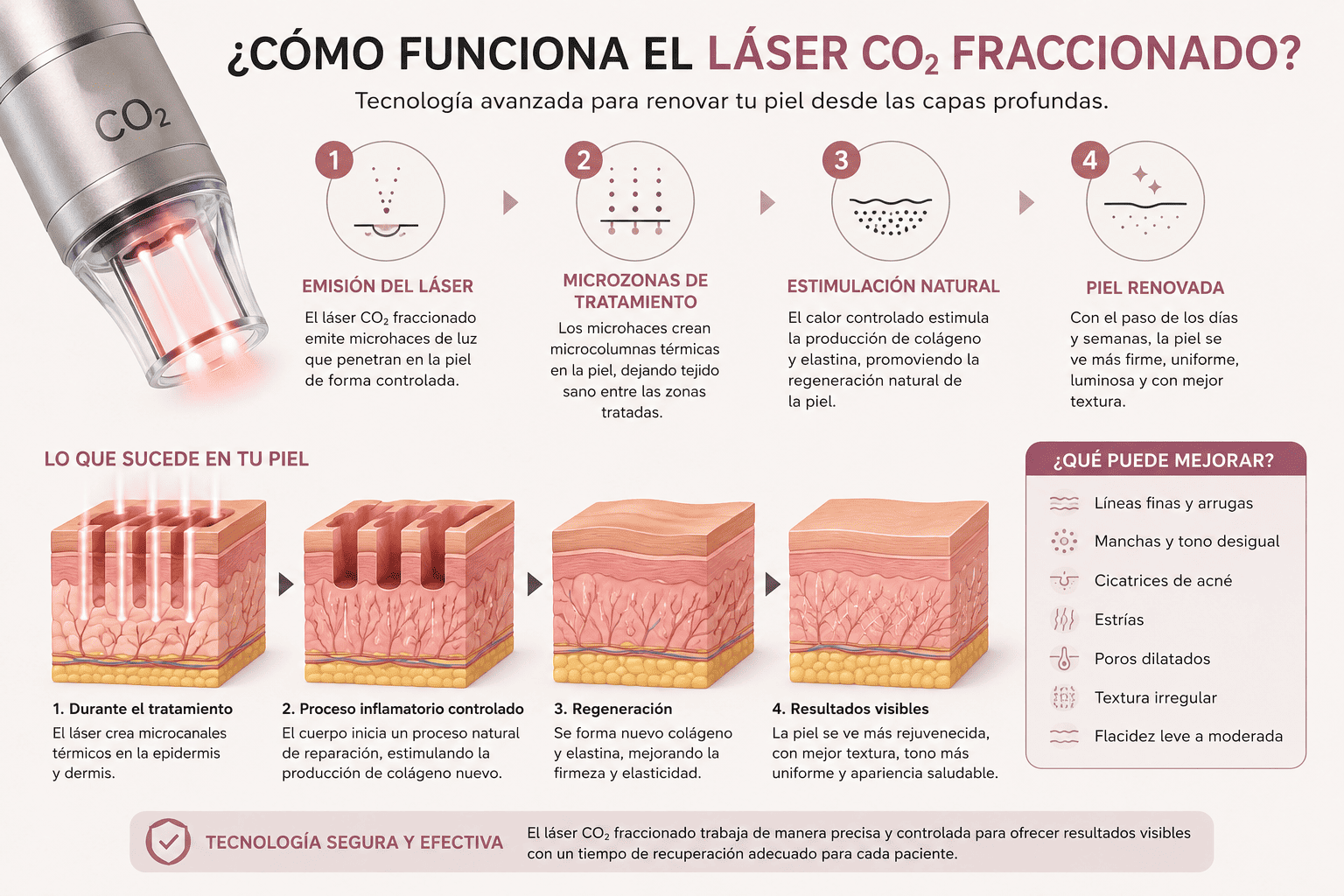 Cómo funciona el Láser CO2 en los párpados