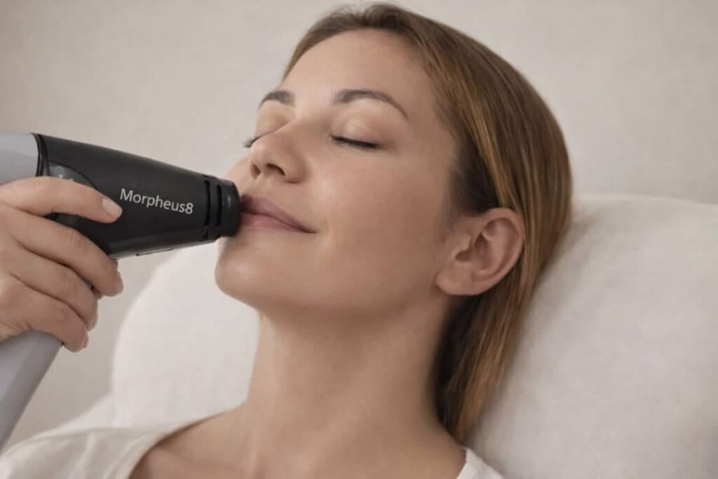 Morpheus8 antes y después en Vega Alta