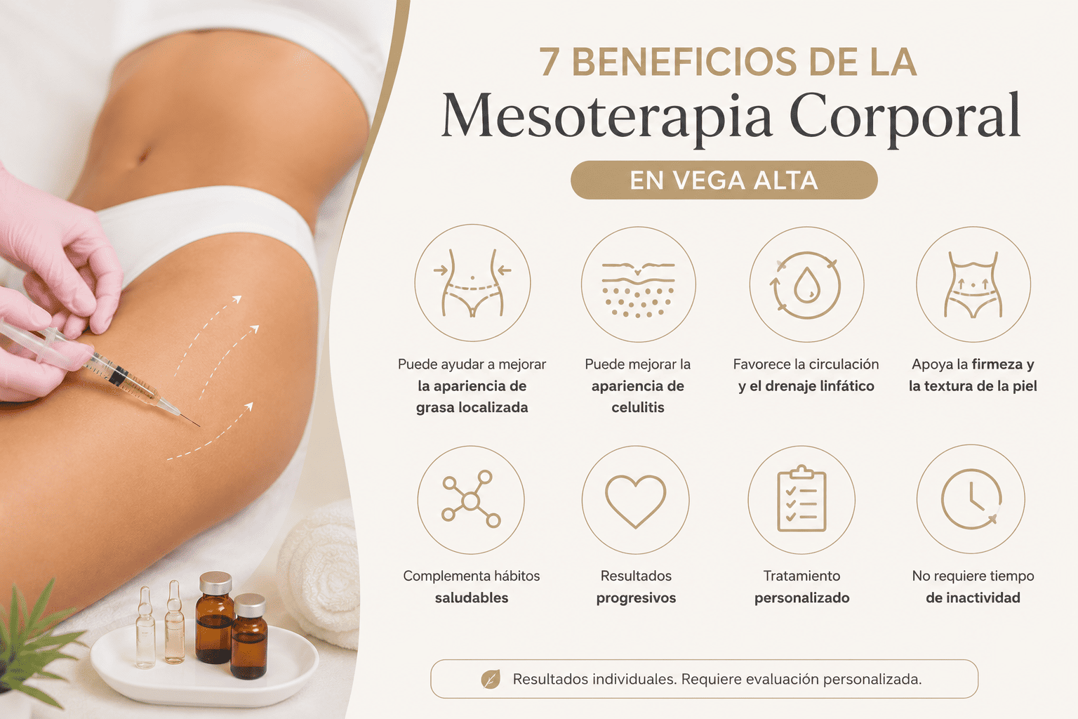 Beneficios de la mesoterapia corporal en Vega Alta para mejorar la apariencia corporal