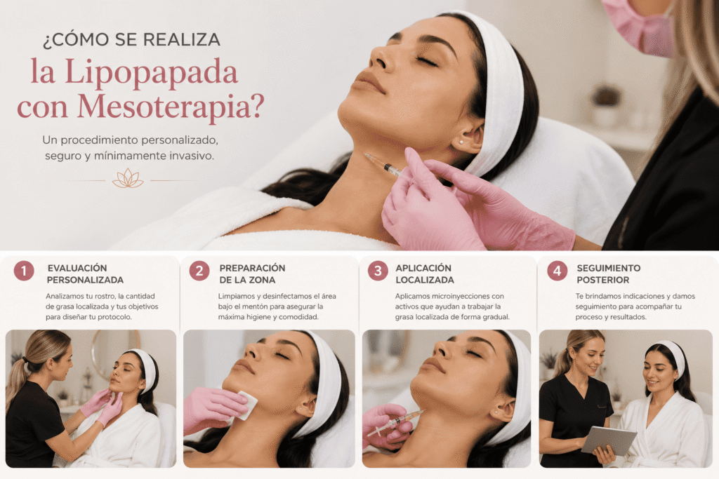 Cómo se realiza la lipopapada con mesoterapia en Vega Alta