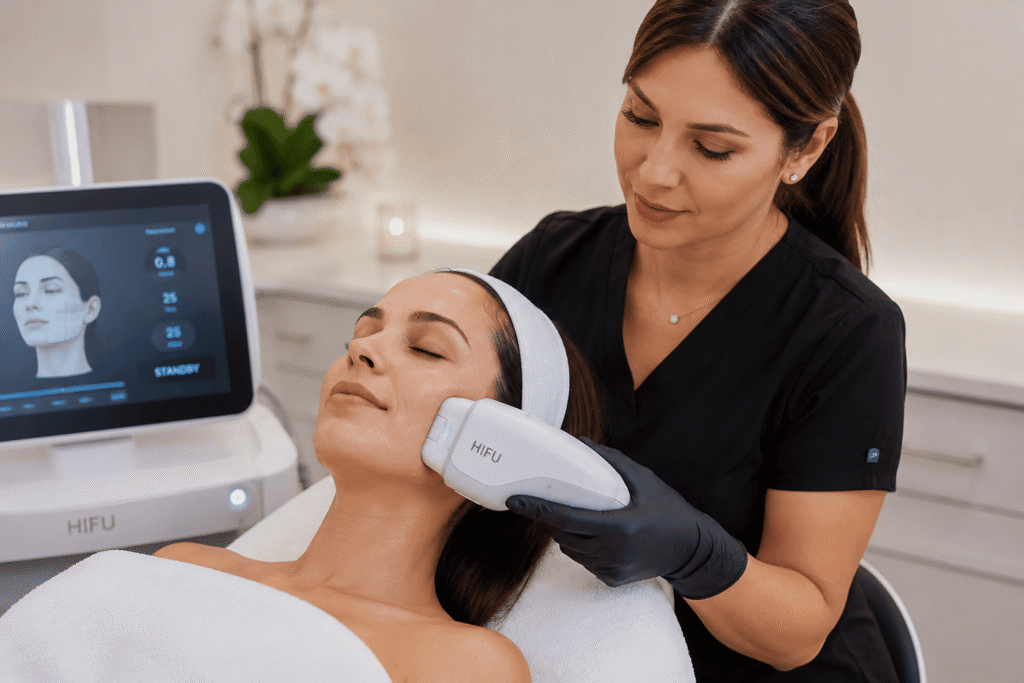 HIFU facial en Vega Alta para firmeza y definición sin cirugía