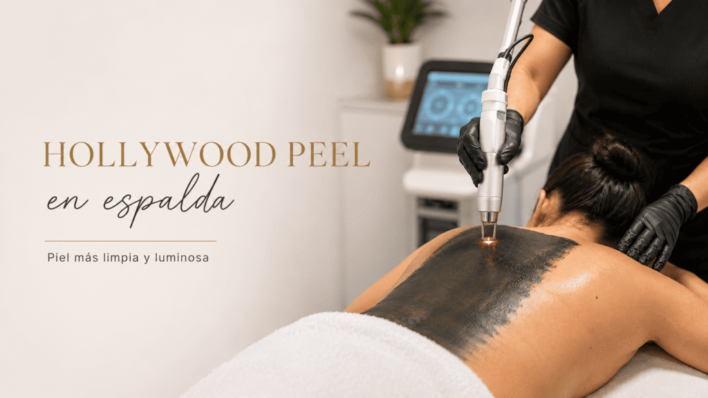 Hollywood Peel en espalda en Vega Alta
