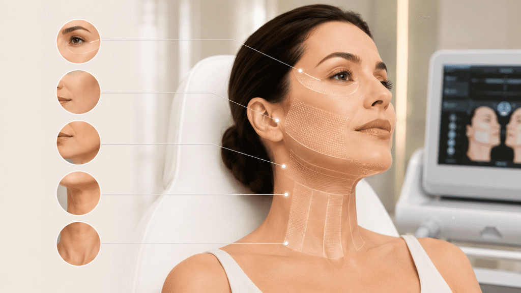 Resultados del HIFU facial en Vega Alta para papada cuello y firmeza