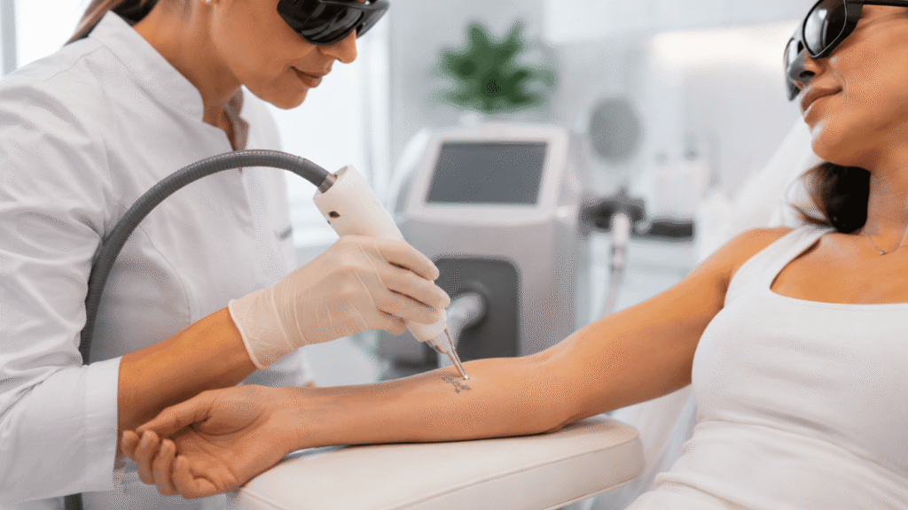 tratamiento láser para remover tatuajes en Vega Alta