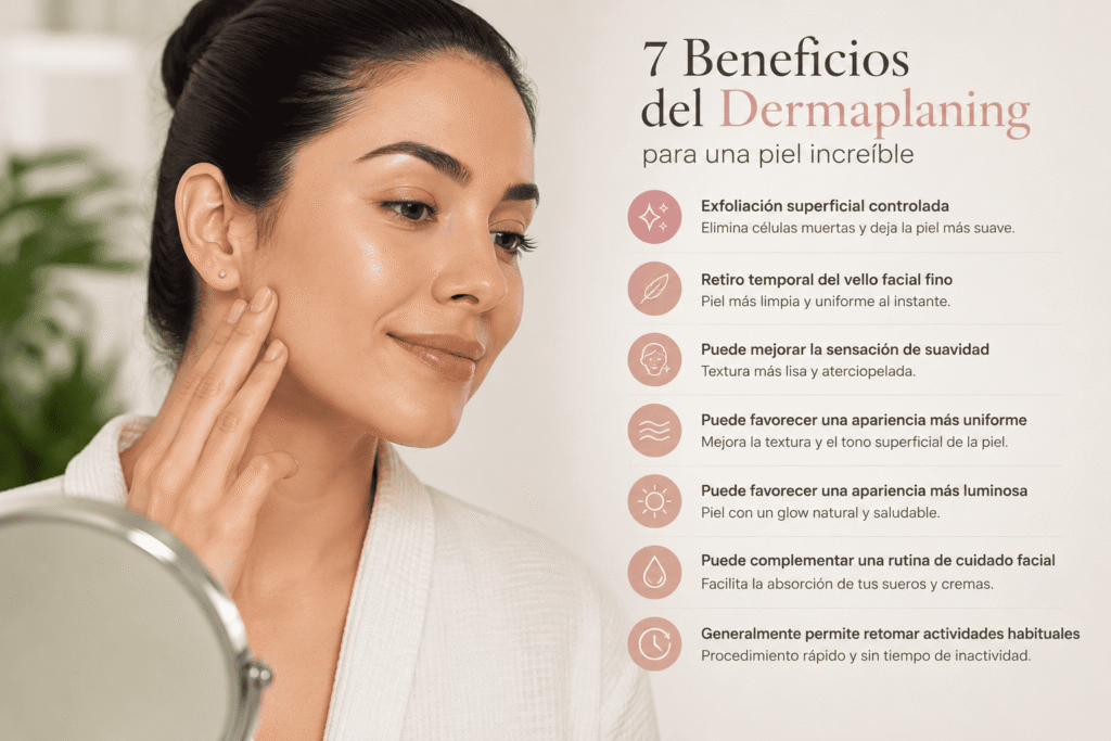Beneficios del dermaplaning en Vega Alta para suavidad, textura y apariencia luminosa de la piel