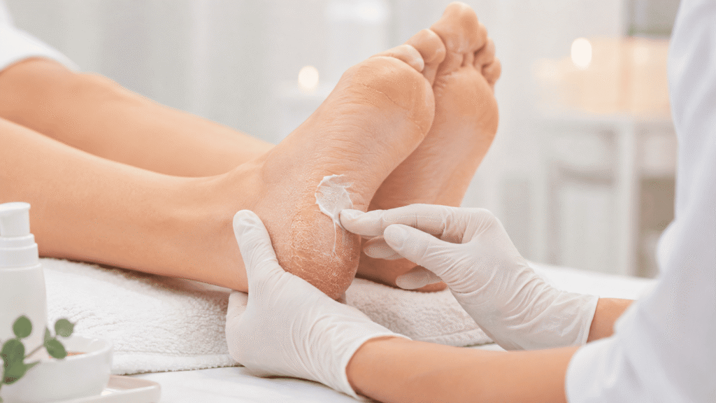 Evaluación estética de pies agrietados en Vega Alta