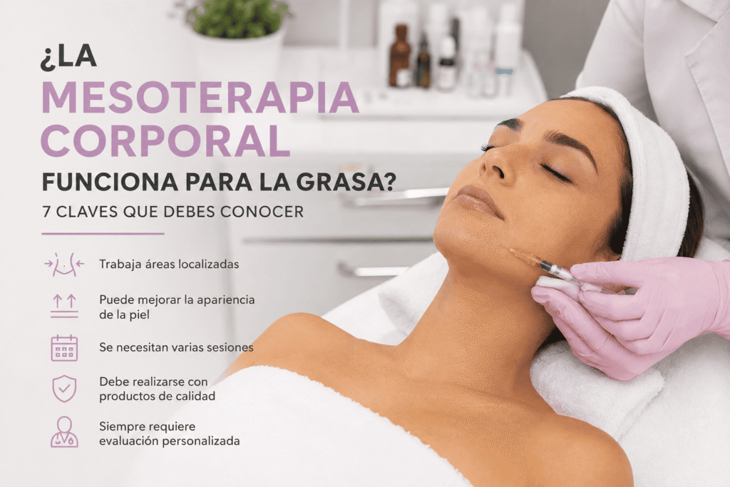 Resultados progresivos de mesoterapia corporal