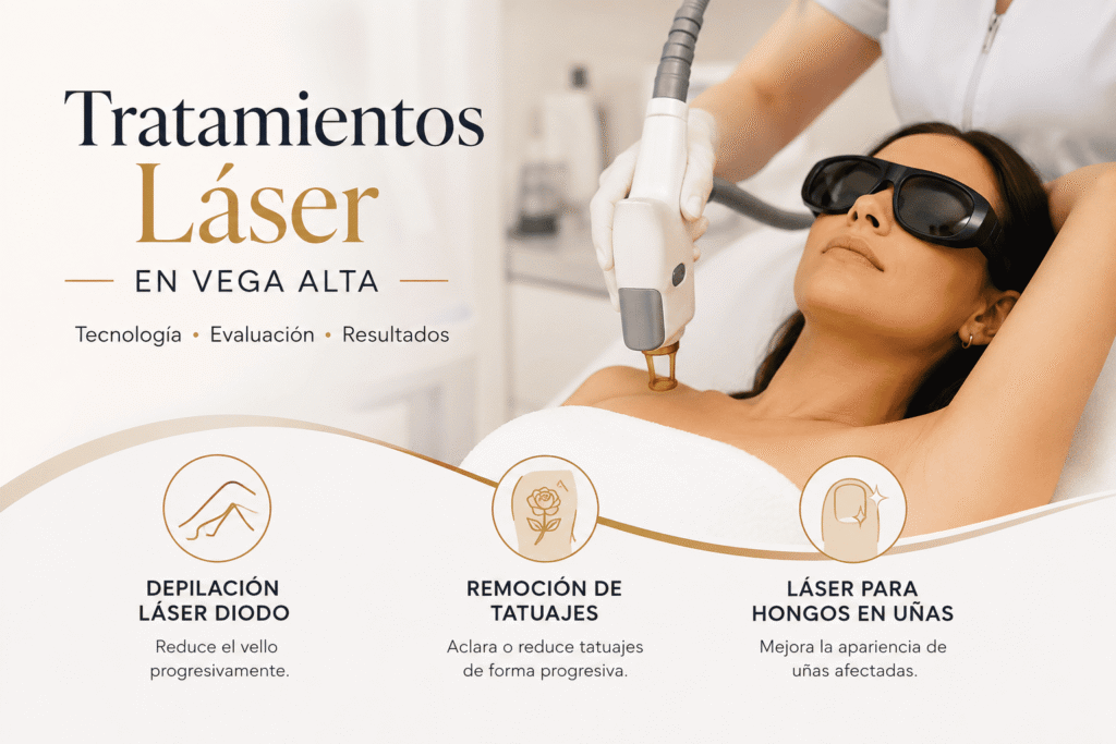 Tratamientos láser en Vega Alta en Waydimar Sthetic Solution